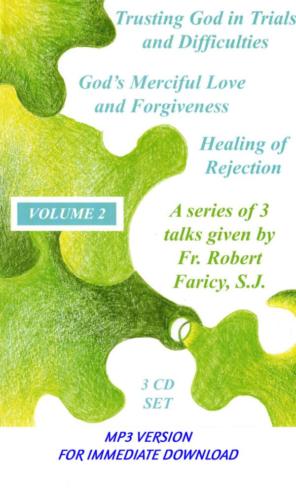 Fr Bob Faricy SJ - VOLUME 2 - 3 TALKS - 3 CD BOX SET- . MP3 VERSION